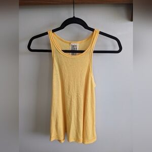 Free People Yellow Tank Top size XS